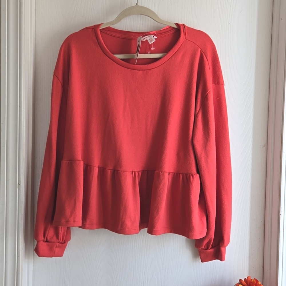 Joe Fresh |Jillian Harris Coral Women's Pendulum Sweater⭐️ New - Picture 2 of 7